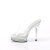 Fabulicious MAJESTY-501 Mules Con Plateau Trasparente EU-40 / US-10