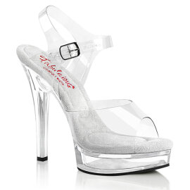Fabulicious MAJESTY-508 Sandali Con Plateau Trasparente...