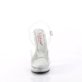 Fabulicious MAJESTY-508 Sandali Con Plateau Trasparente EU-36 / US-6
