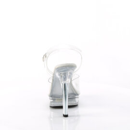 Fabulicious MAJESTY-508 Sandali Con Plateau Trasparente EU-36 / US-6