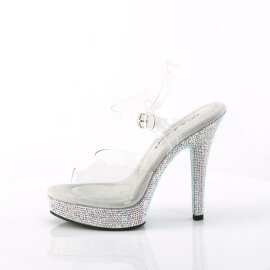 Fabulicious MAJESTY-508DM Sandali Con Plateau Trasparente EU-39 / US-9