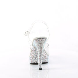 Fabulicious MAJESTY-508DM Sandali Con Plateau Trasparente EU-39 / US-9