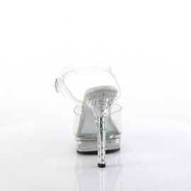 Fabulicious MAJESTY-508SDT Sandali Con Plateau Trasparente EU-39 / US-9