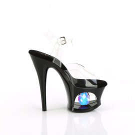 Pleaser MOON-708DIA Sandali Con Plateau Vernice Nero EU-37 / US-7