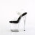 Pleaser NAUGHTY-808 Sandali Con Plateau Trasparente EU-35 / US-5