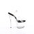 Pleaser PASSION-708 Sandali Con Plateau Trasparente Nero Trasparente EU-35 / US-5