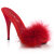 Fabulicious POISE-501F Mules Rosso EU-36 / US-6