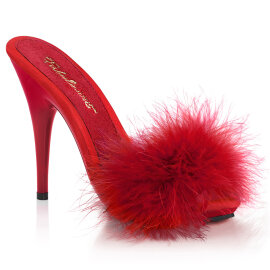 Fabulicious POISE-501F Mules Rosso EU-40 / US-10