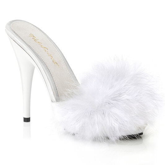 Fabulicious POISE-501F Mules Bianco EU-37 / US-7