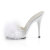 Fabulicious POISE-501F Mules Bianco EU-41 / US-11