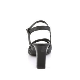 Fabulicious ROMANCE-313 Sandali Similpelle Nero EU-38 / US-8