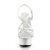 Pleaser Sandali DELIGHT-613 Vernice Bianco/Bianco EU-35 / US-5
