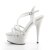 Pleaser Sandali DELIGHT-613 Vernice Bianco/Bianco EU-37 / US-7