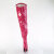 Pleaser SEDUCE-3000WC Stivali Sopra Il Ginocchio Vernice Rosa EU-37 / US-7