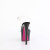 Pleaser SKY-308CRS Sandali Con Plateau Trasparente Strass Nero EU-37 / US-7