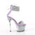 Pleaser SKY-327RSI Sandali Con Plateau Strass Argento Lavanda EU-35 / US-5