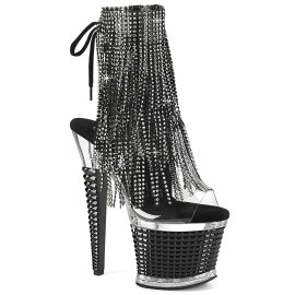 Pleaser SPECTATOR-1017RSF Sandali Con Plateau Trasparente...