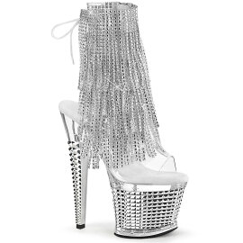 Pleaser SPECTATOR-1017RSF Sandali Con Plateau Cromato...