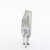 Pleaser SPECTATOR-1017RSF Sandali Con Plateau Cromato Trasparente Strass Argento EU-37 / US-7