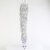 Pleaser SPECTATOR-3019C-RSF Stivali Sopra Il Ginocchio Con Plateau Trasparente Strass Argento EU-37 / US-7
