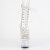 Pleaser STARDUST-1021C-7 Stivaletti Con Plateau Trasparente Strass Trasparente EU-35 / US-5