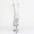 Pleaser STARDUST-1021C-7 Stivaletti Con Plateau Trasparente Strass Trasparente EU-35 / US-5
