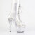 Pleaser STARDUST-1021C-7 Stivaletti Con Plateau Trasparente Strass Trasparente EU-35 / US-5