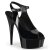 Pleaser Sandali DELIGHT-655 Vernice Nero/Nero EU-36 / US-6
