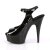 Pleaser Sandali DELIGHT-655 Vernice Nero/Nero EU-36 / US-6