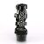 Pleaser Sandali DELIGHT-658 Vernice Nero/Nero EU-35 / US-5