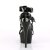 Pleaser Sandali DELIGHT-658 Vernice Nero EU-38 / US-8