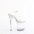 Pleaser TREASURE-808FLA Sandali Con Plateau Trasparente EU-35 / US-5