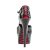 Pleaser Sandali DELIGHT-660FH Vernice Nero-Rosso/Nero EU-36 / US-6