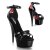 Pleaser Sandali DELIGHT-662 Vernice Nero/Nero EU-42 / US-12