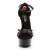 Pleaser Sandali DELIGHT-662 Vernice Nero/Nero EU-36 / US-6