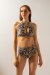 Shark Polewear Shorts a Vita Alta Leopardato XS