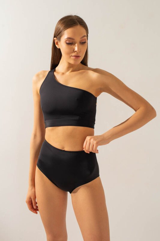 Shark Polewear Shorts a Vita Alta - Nero M