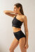 Shark Polewear Shorts a Vita Alta - Nero M