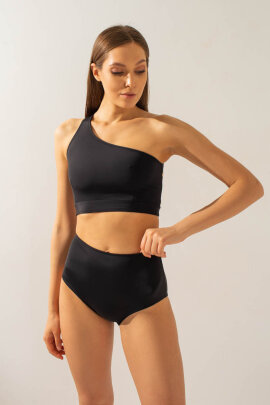 Shark Polewear Shorts a Vita Alta - Nero L