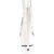 Pleaser Sandali DELIGHT-669 Fascia Elastica- Similpelle Bianco/Bianco EU-35 / US-5