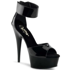 Pleaser Sandali DELIGHT-670-3 Nero EU-35 / US-5