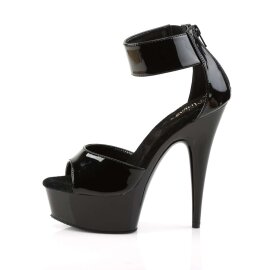 Pleaser Sandali DELIGHT-670-3 Nero EU-35 / US-5