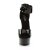 Pleaser Sandali DELIGHT-670-3 Nero EU-35 / US-5