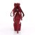 Pleaser Sandali DELIGHT-679 Finto Camoscio Borgogna EU-38 / US-8