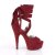 Pleaser Sandali DELIGHT-679 Finto Camoscio Borgogna EU-38 / US-8