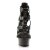 Pleaser Sandali DELIGHT-682 Similpelle Nero/Nero EU-40 / US-10