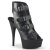 Pleaser DELIGHT-683 Stivaletti - Similpelle Nero/Nero Opaco EU-36 / US-6