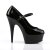 Pleaser Sandali DELIGHT-687 Vernice Nero/Nero EU-35 / US-5