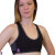 PoleFit Top Retro Sport S Nero / Grigio