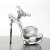 Pleaser Sandali ECLIPSE-619G Argento Multi Glitter/Argento Cromato EU-38 / US-8